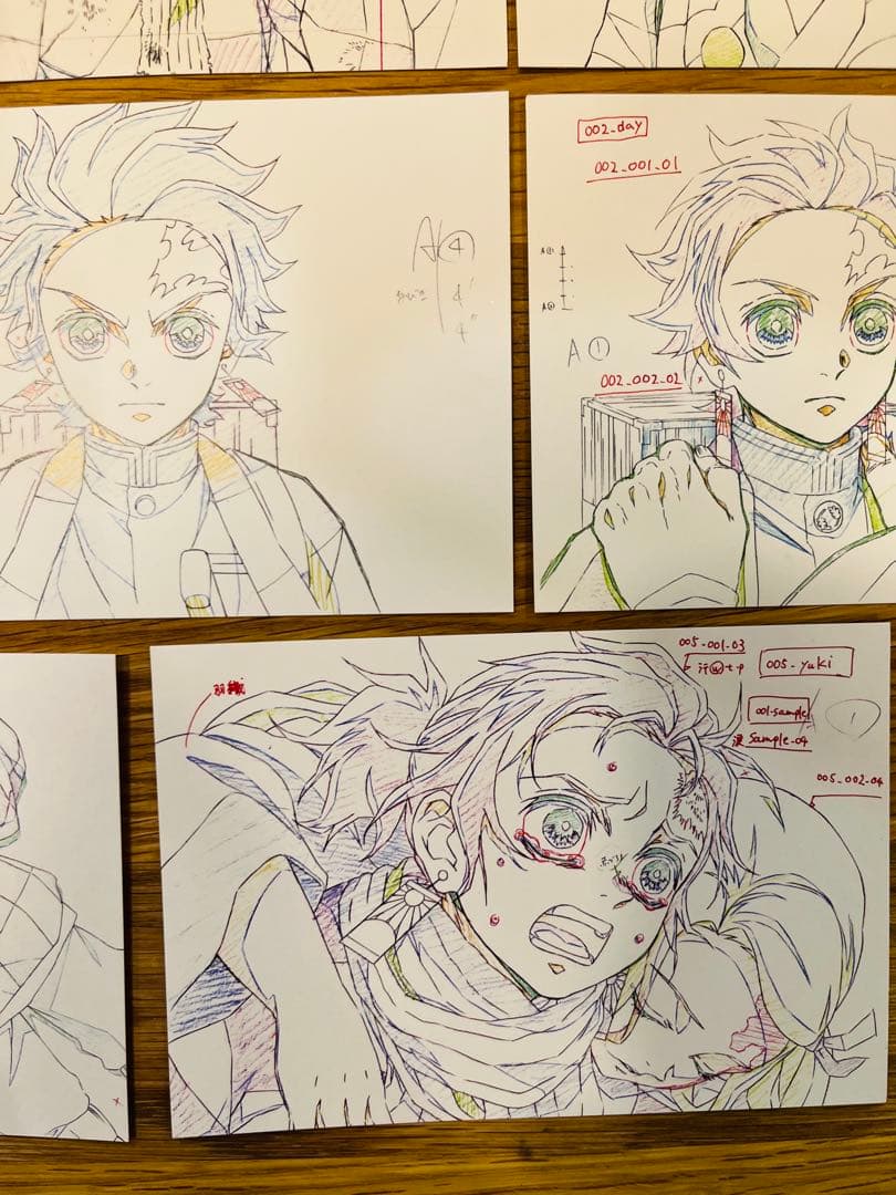 鬼滅の刃　ufotable 展示原画ポストカード 竈門炭治郎