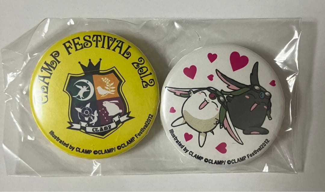 CLAMP FESTIVAL 2012 バッジセット