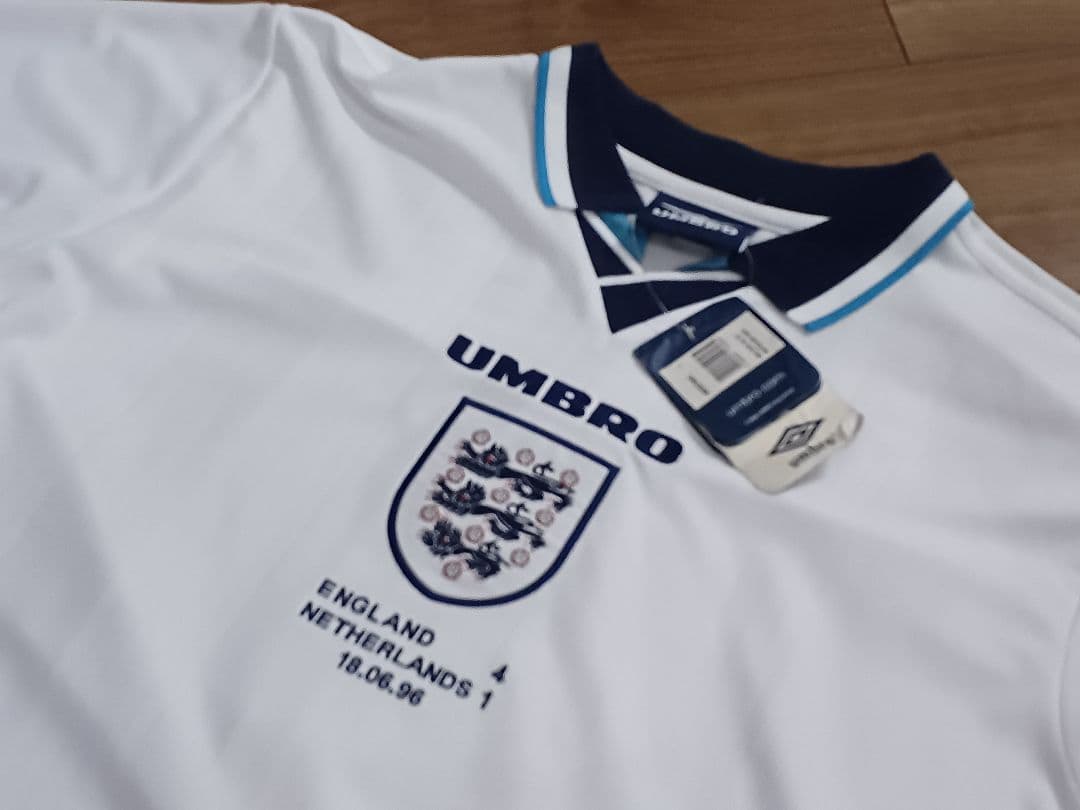 UMBRO イングランド代表 ユニフォーム 1996 SHEARER 背番号9