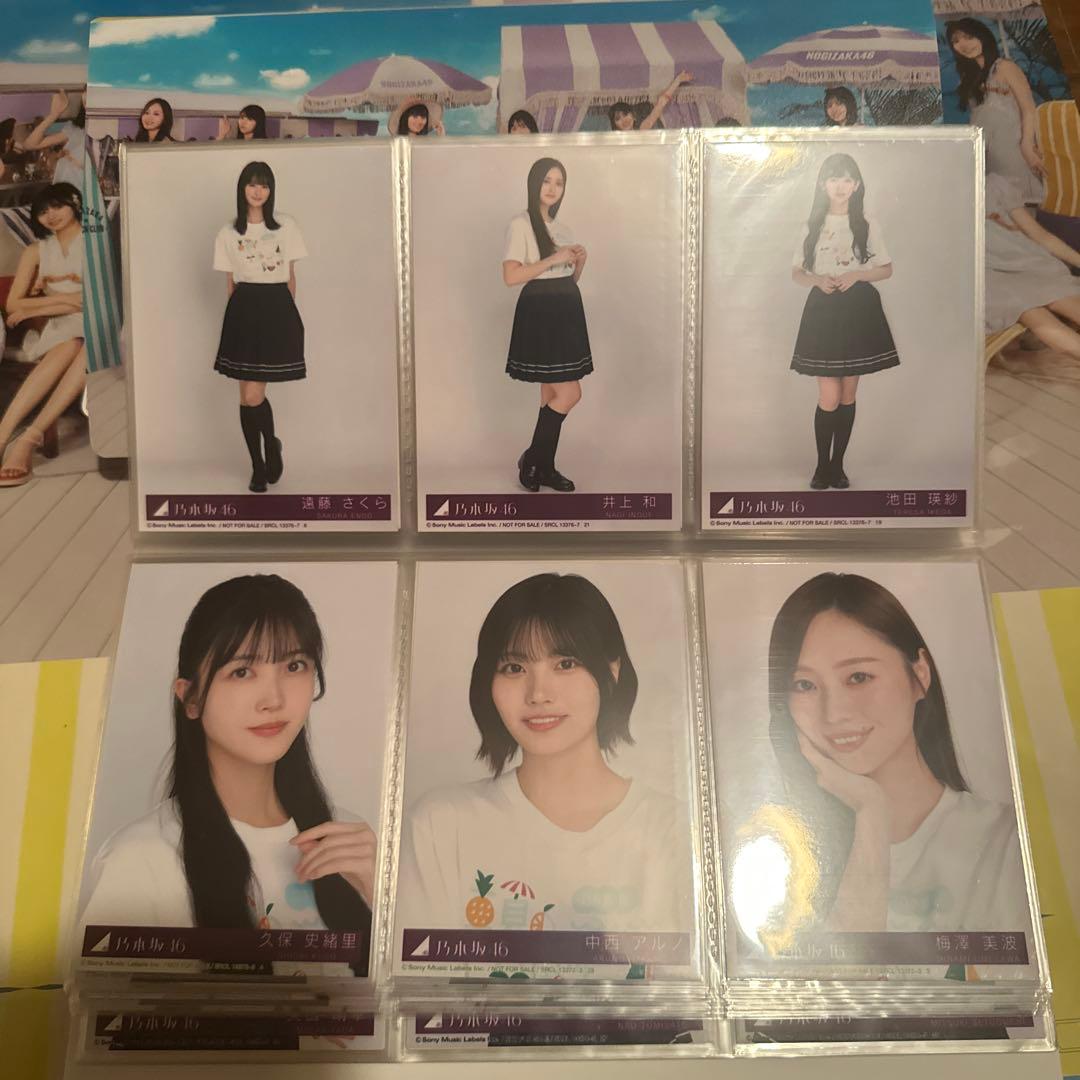乃木坂46 Same numbers 封入生写真コンプ