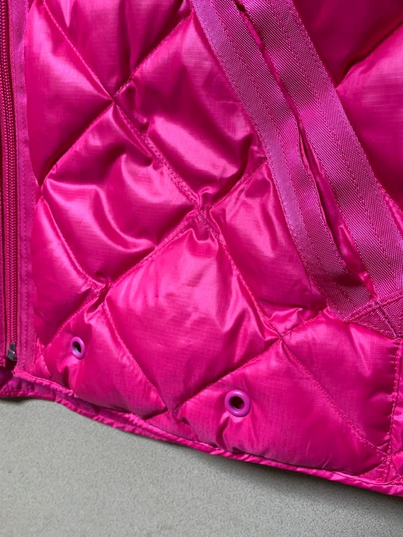RALPH LAUREN SPORT ピンク ダウンベスト レディース