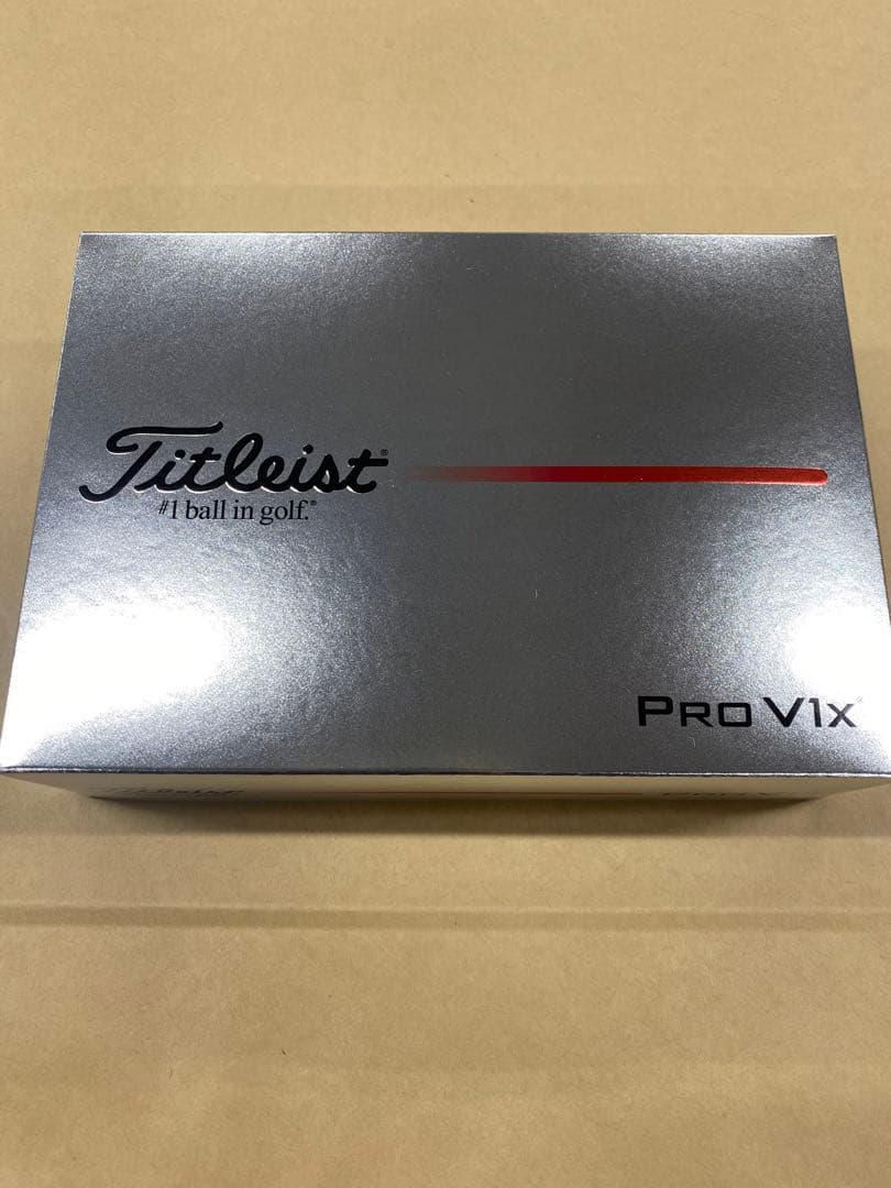 新品未使用2025年タイトリストPRO V1X ダブルN 1ダース12球日本仕様