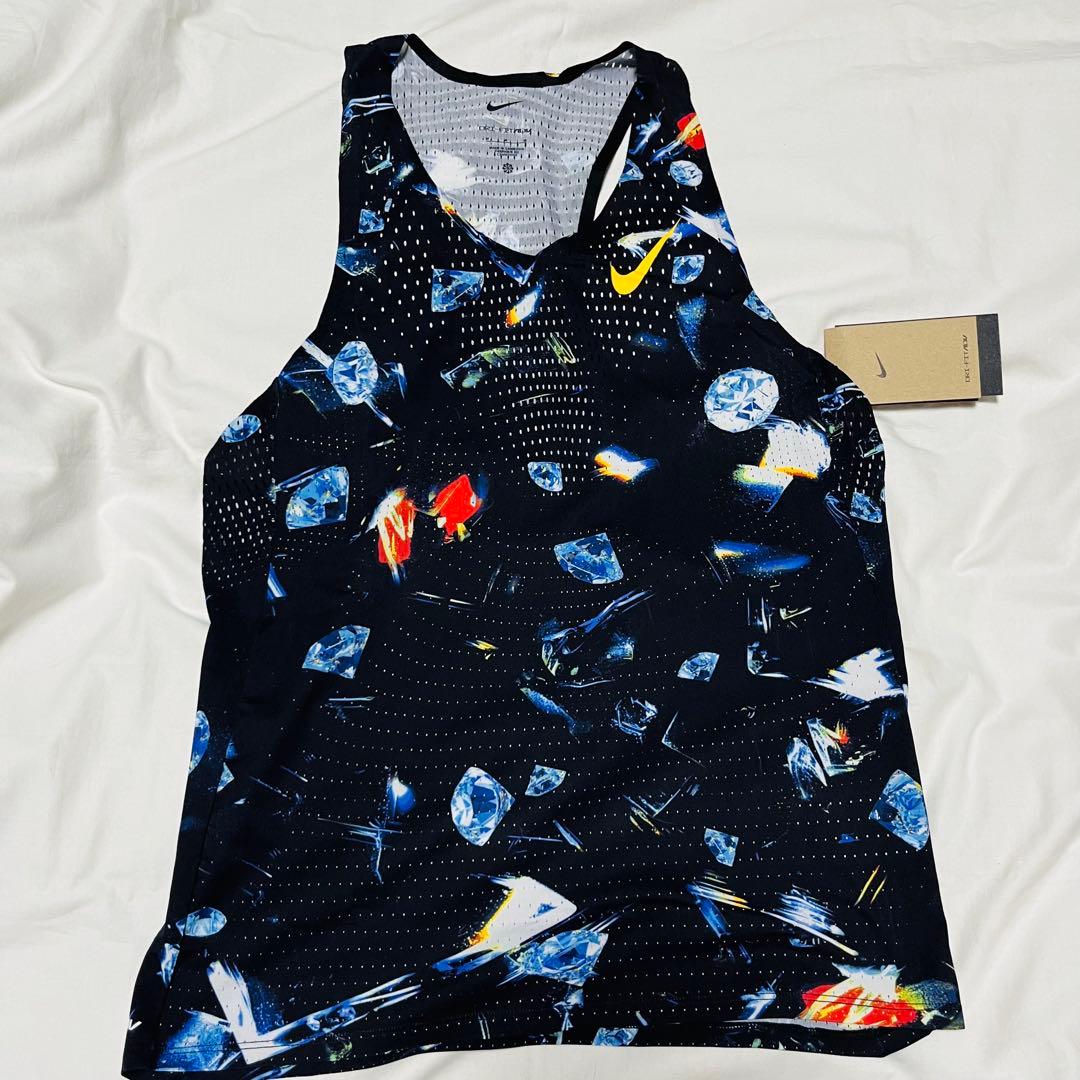 Nike エアロスイフト シングレット ランニングシャツ　柄