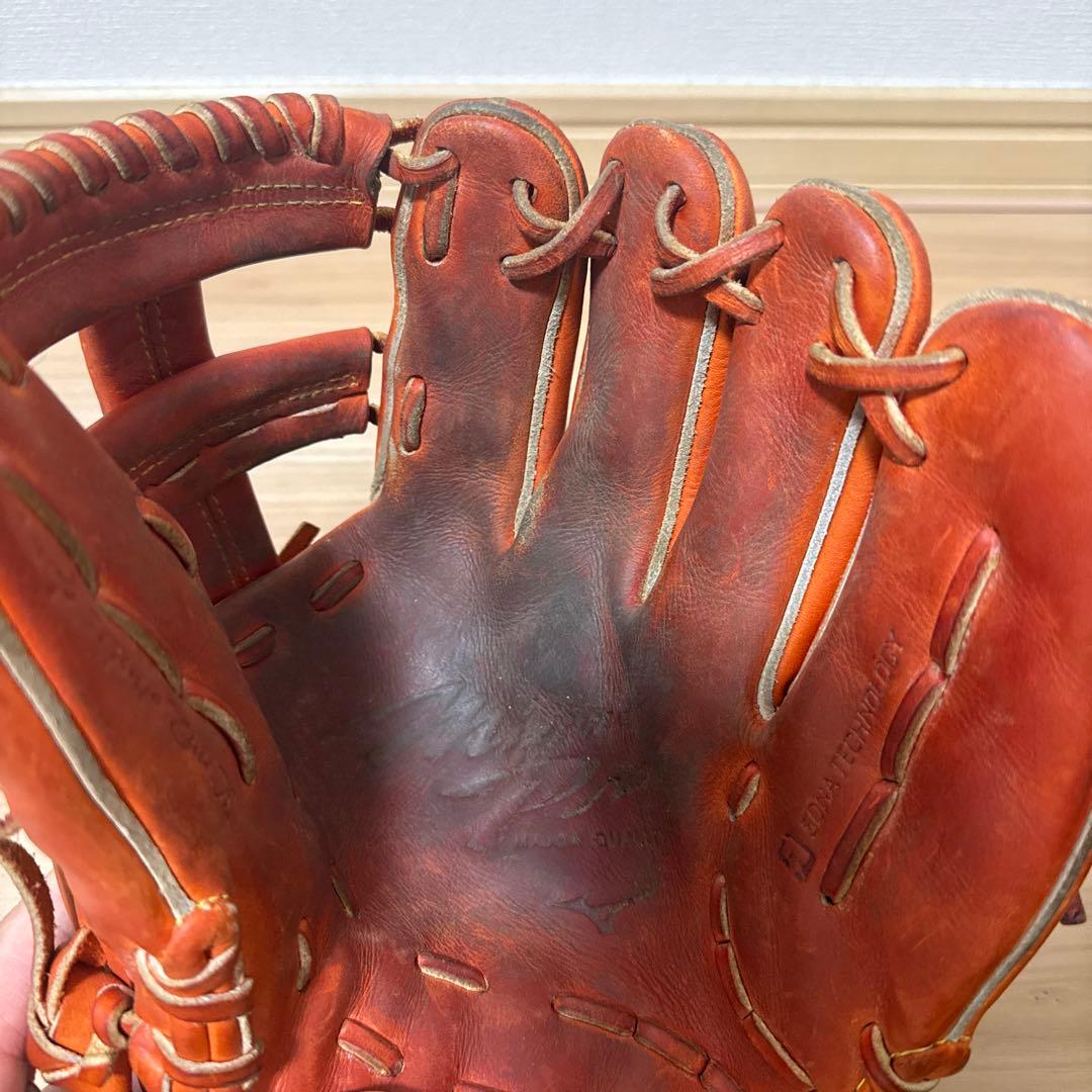 ミズノプロ野球グローブ オレンジ 本日最安値‼️早い者勝ち‼️