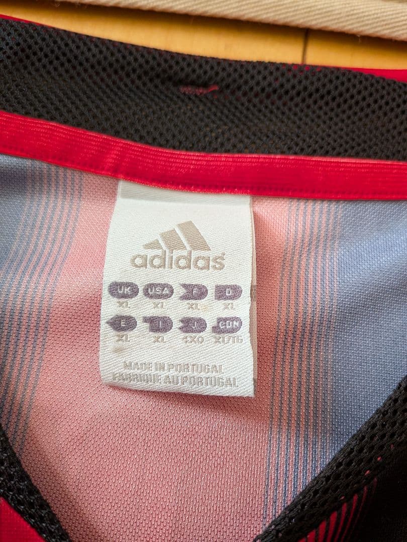 adidas04/05ミランCLモデル長袖ユニフォームNo.22カカー
