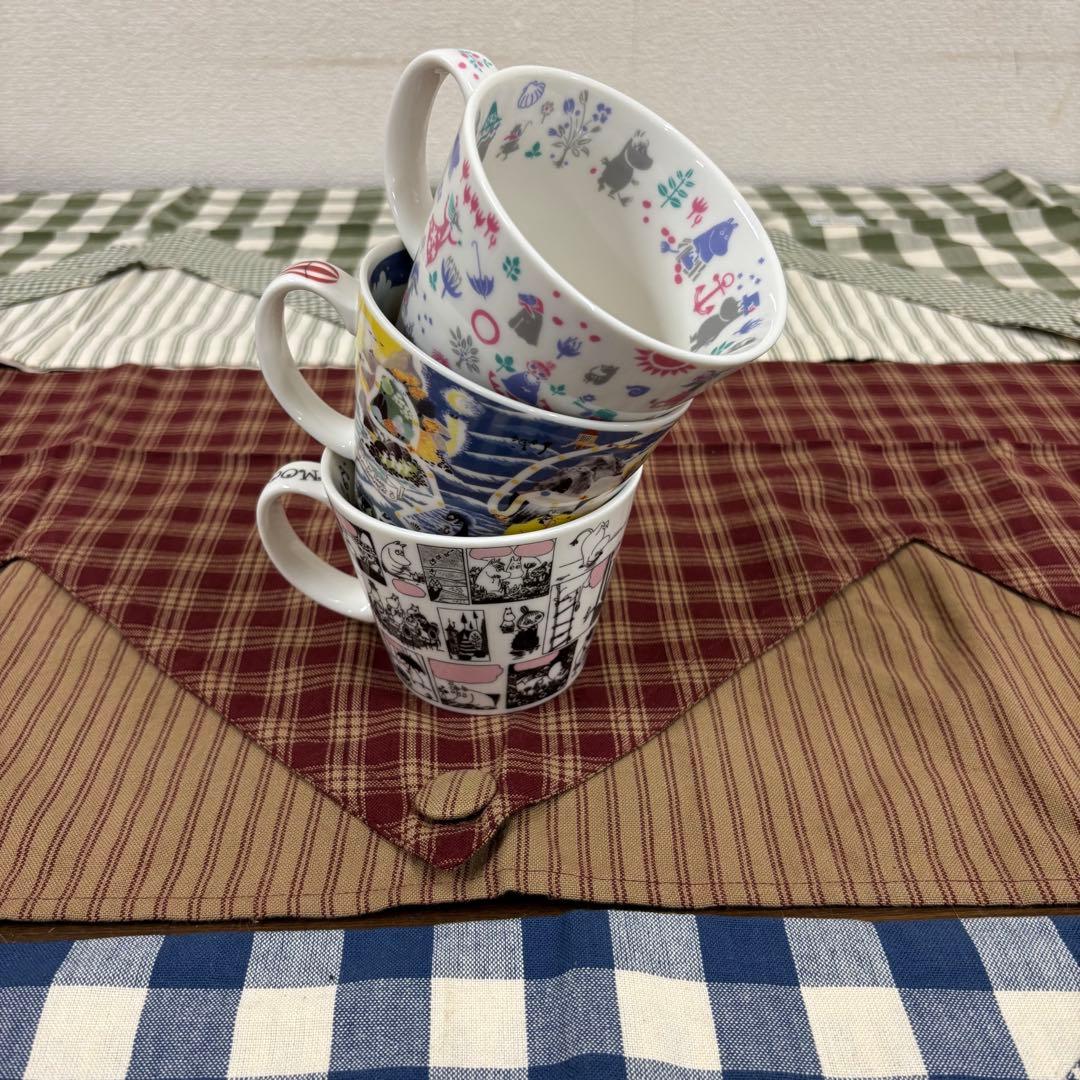 ムーミン　スープマグカップ３個セット❣️