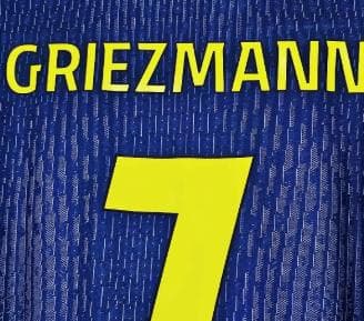 アトレティコ・マドリード アウェイ 長袖 7 グリーズマン ユニフォーム