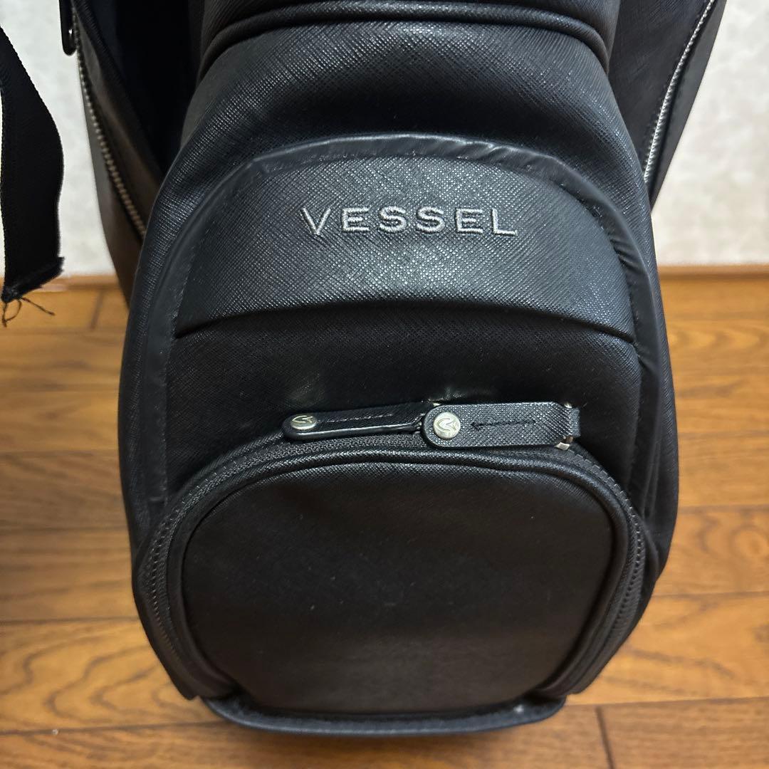Vessel ベゼル ブラック スタンド キャディバック