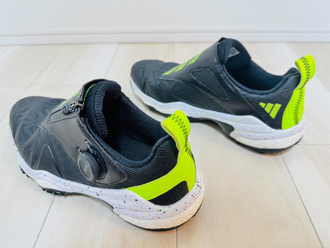 ★美品★adidas コードカオス25ボア ブラック ゴルフ アディダス