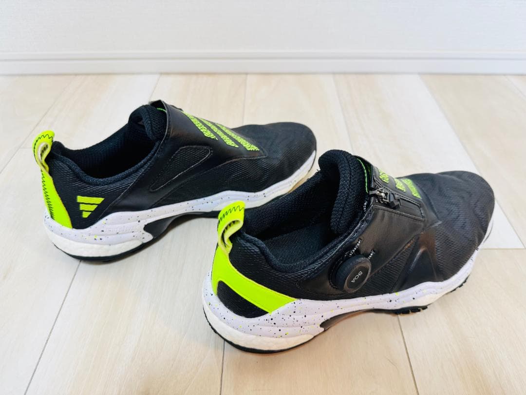 ★美品★adidas コードカオス25ボア ブラック ゴルフ アディダス