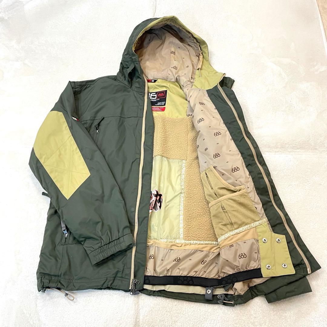 【美品】686 SIX EIGHT SIX × ace スノボジャケット M