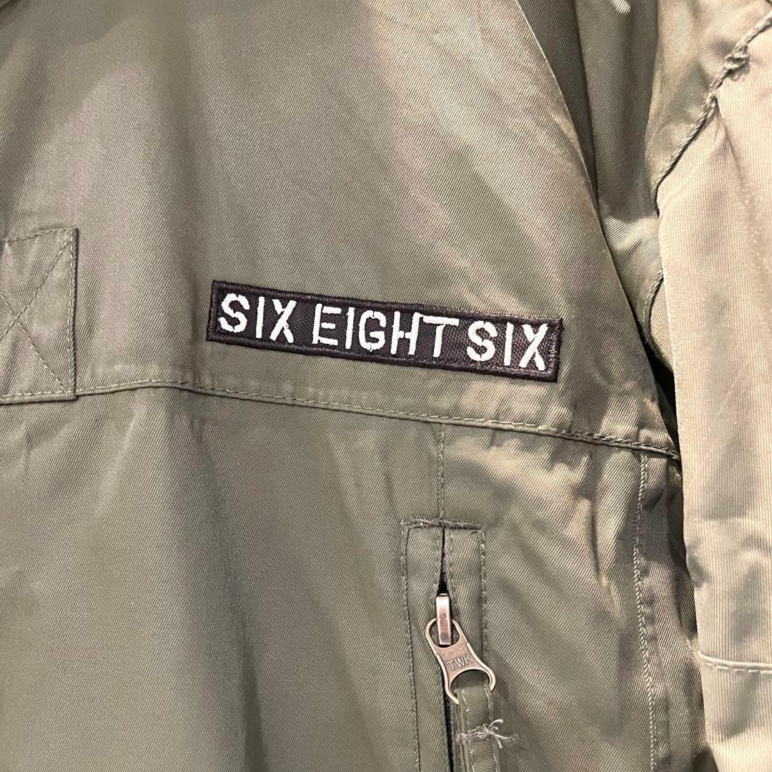 【美品】686 SIX EIGHT SIX × ace スノボジャケット M