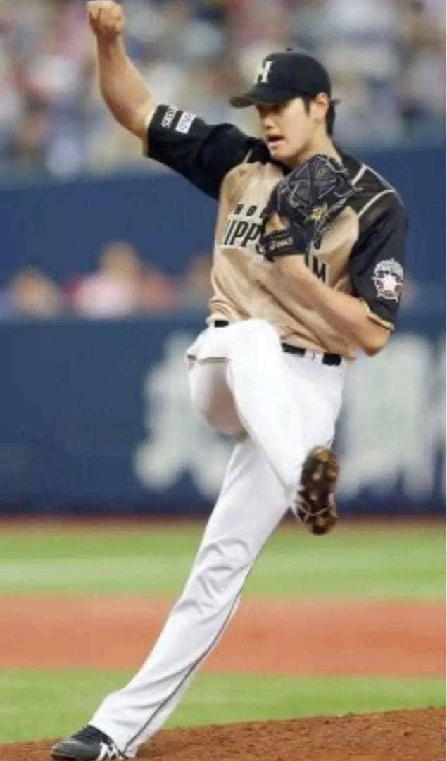 大谷翔平　北海道日本ハム　レプリカユニフォーム　希少ビジター　ホクレンワッペン