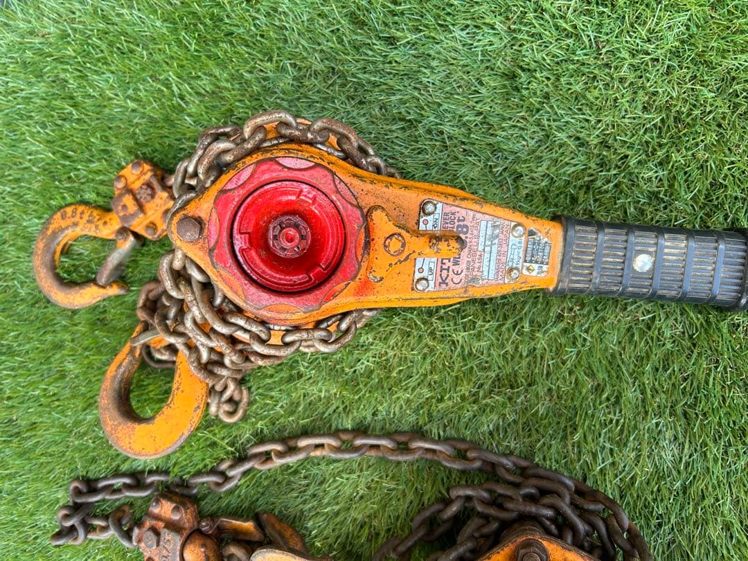 KITO キトー レバーブロック　2本セット 3/4t 、0.8t