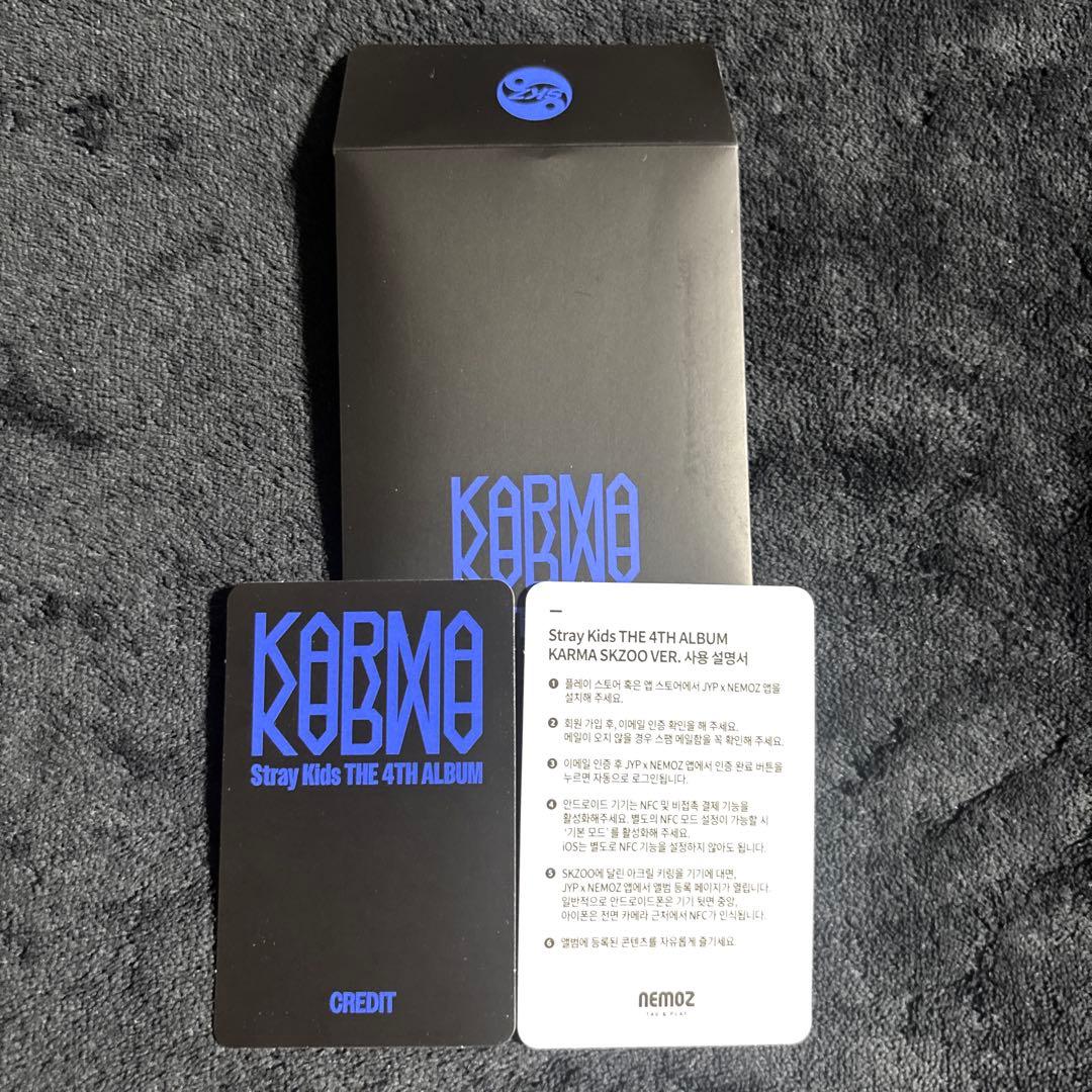 【2/28〆限定価格】KARMA SKZOOver チャーム&トレカ ヒョンジン