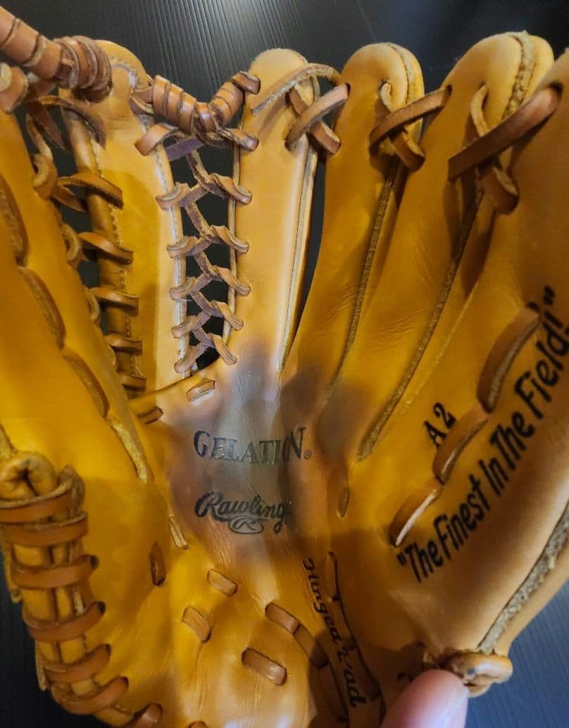 Rawlings 外野手用グローブ Trap‑Eze 年代物