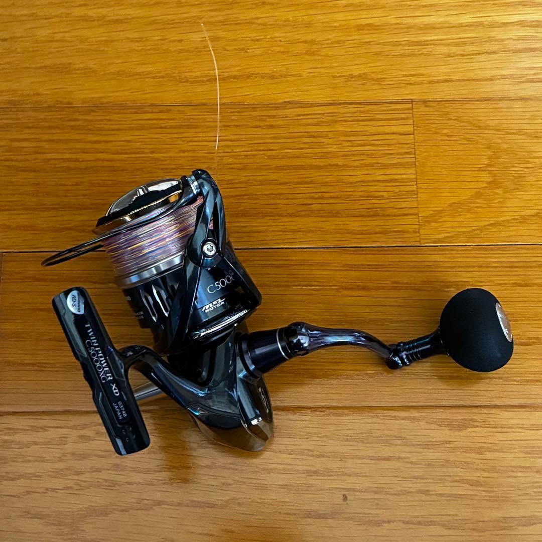 中古品　廃盤　シマノ　17ツインパワーXD C5000XG