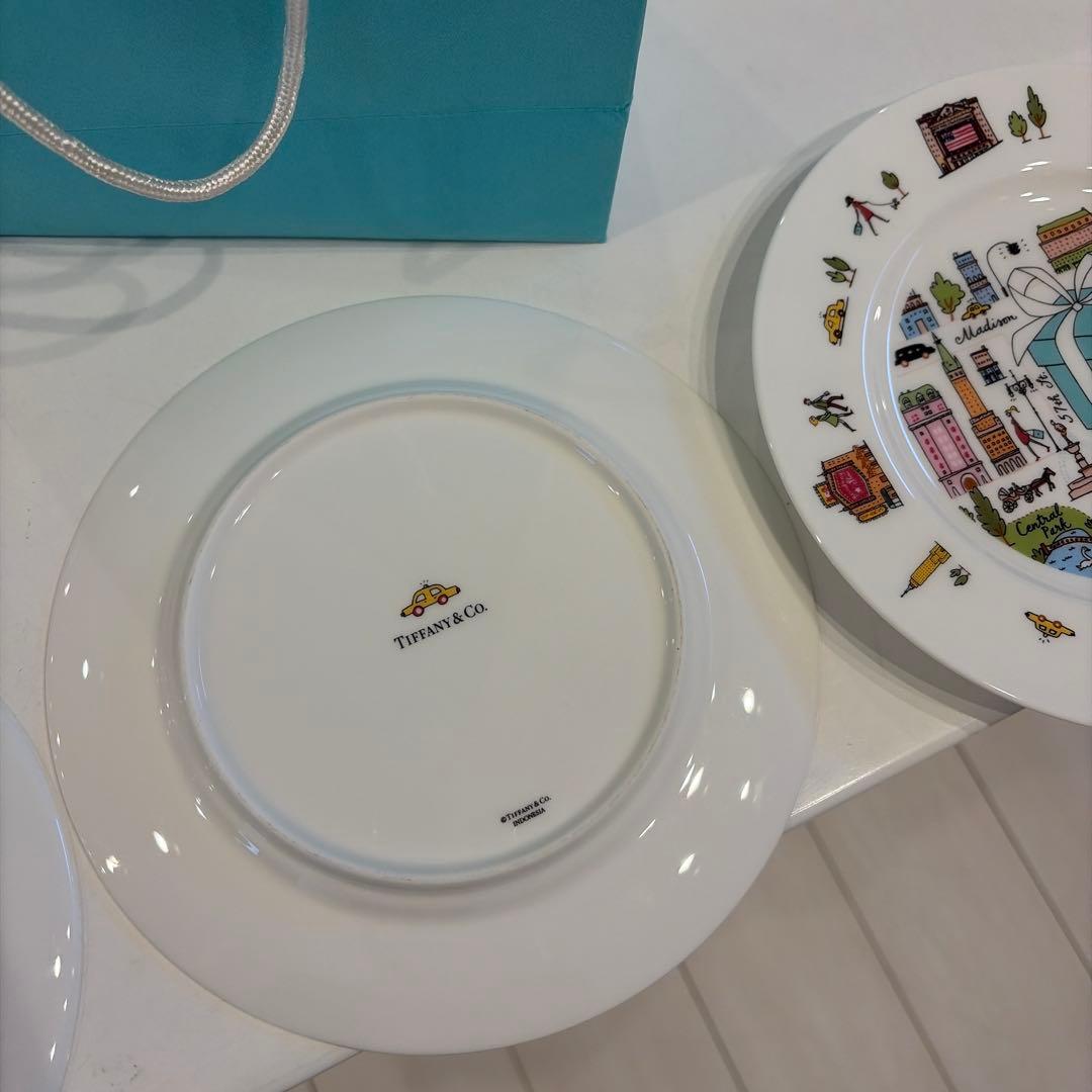 美品　Tiffany ティファニー　5th アニバーサリー　皿　食器　プレート