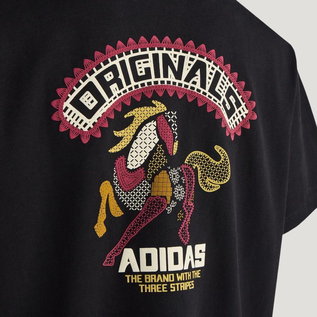 新品XL Adidas FW25 CNY 馬年限定 半袖Tシャツ KT0714