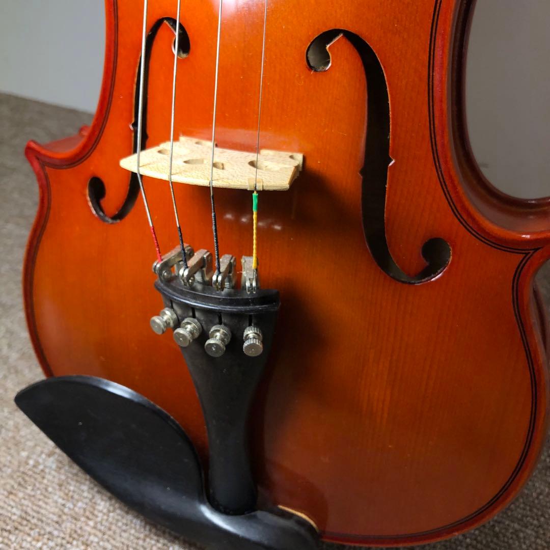 美品 Nyojeong HV-100 4/4バイオリンセット 弓 ケース 肩当付
