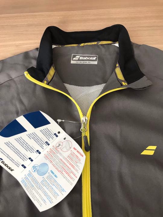 ★海外ブランド★ Babolat テニスウエア ジャケット XLサイズ