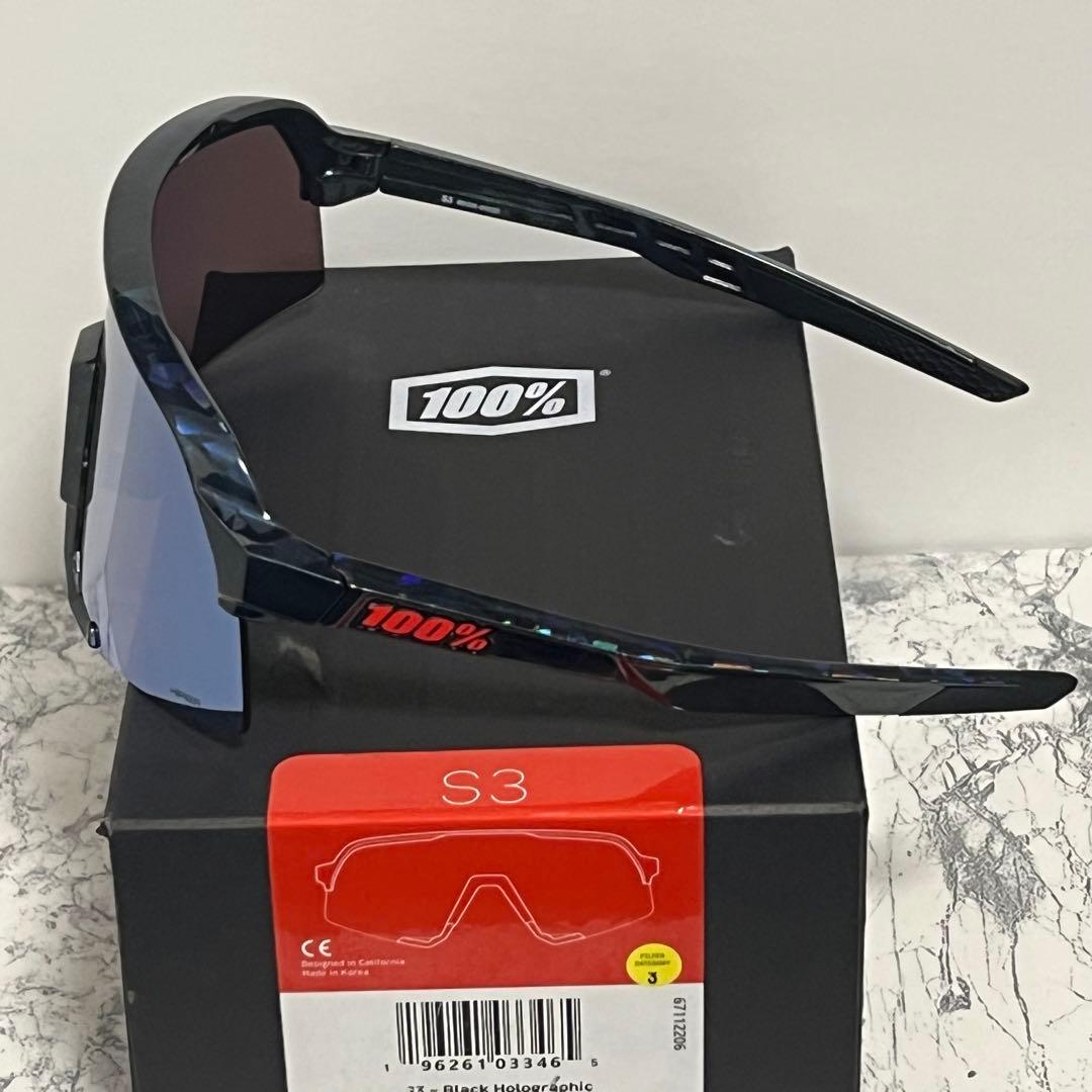 100% ワンハンドレッド S3 Black Holographic
