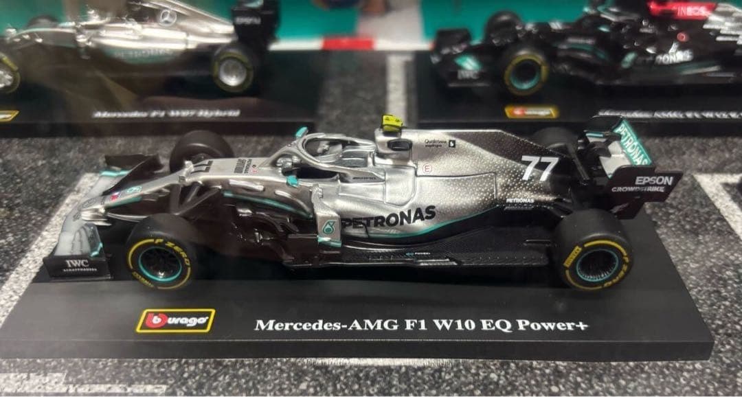burago Mercedes AMG Petronas F1 6台セット