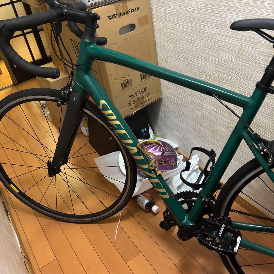 specialized 緑　ロードバイク　引き取り限定　富山　　手⭕️5