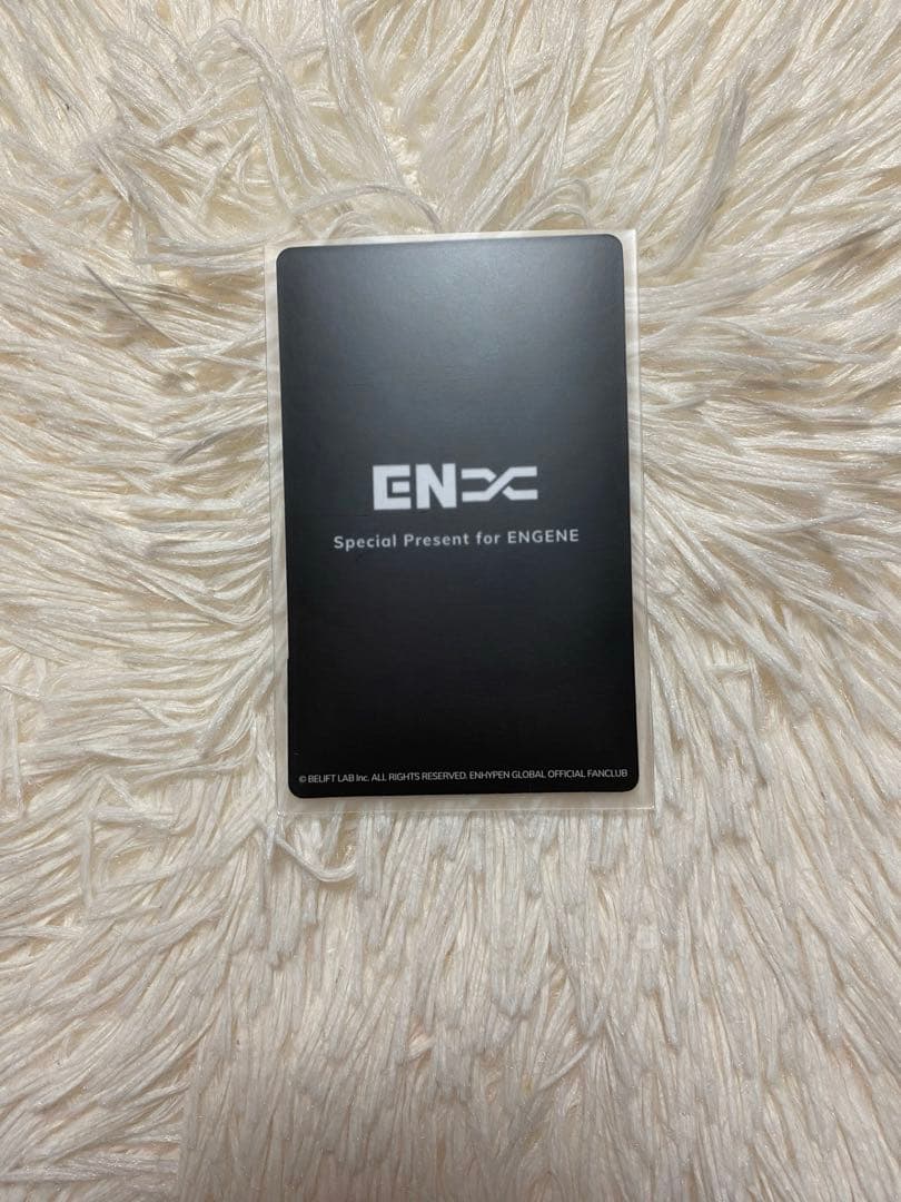ENHYPEN ジェイ　FC1000人限定アンケートトレカ