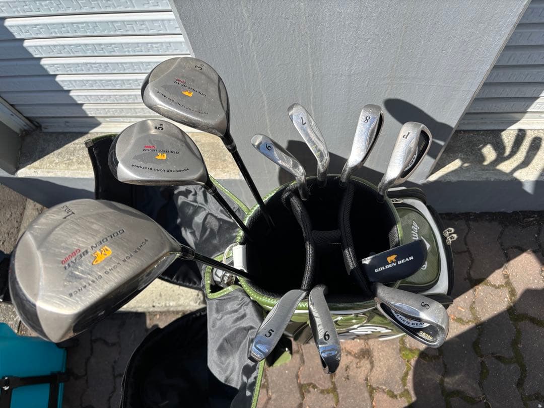 Callaway ゴルフバッグ GoldenBear ゴルフクラブ一式（左利き）