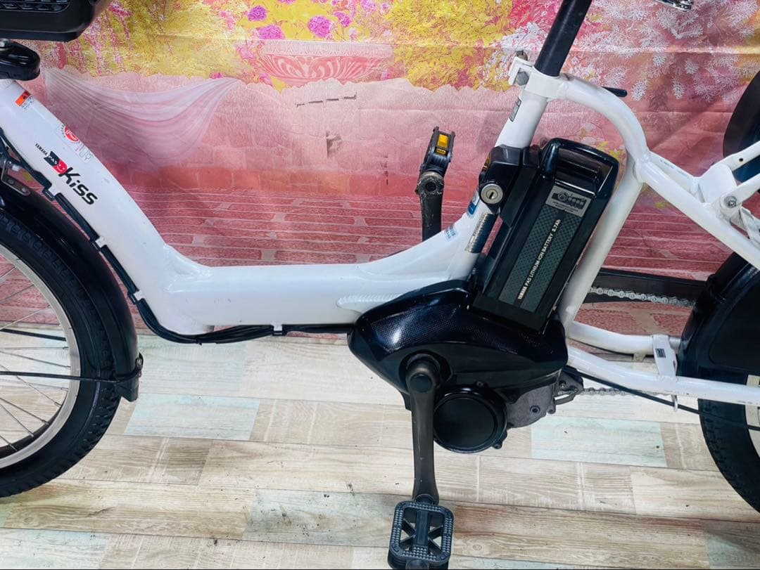 ZK3459 電動自転車 ヤマハ パスキス 子供乗せ 20インチ 送料無料