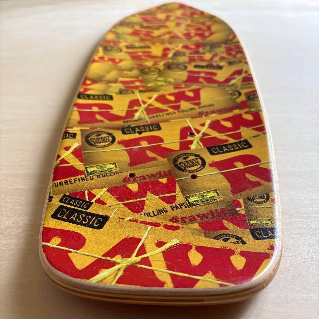 美品 正規品 RAW ペーパー クルージング デッキ スケボー レア 完売 限定