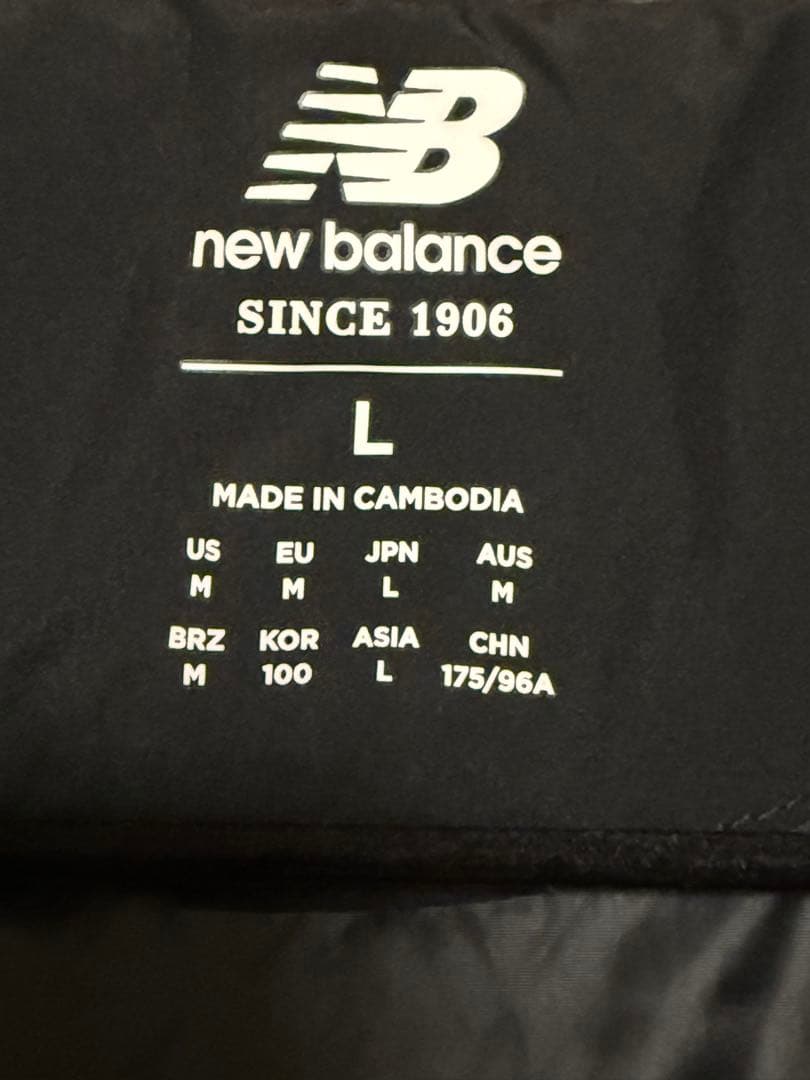 Newbalance ベンチコート Lサイズ