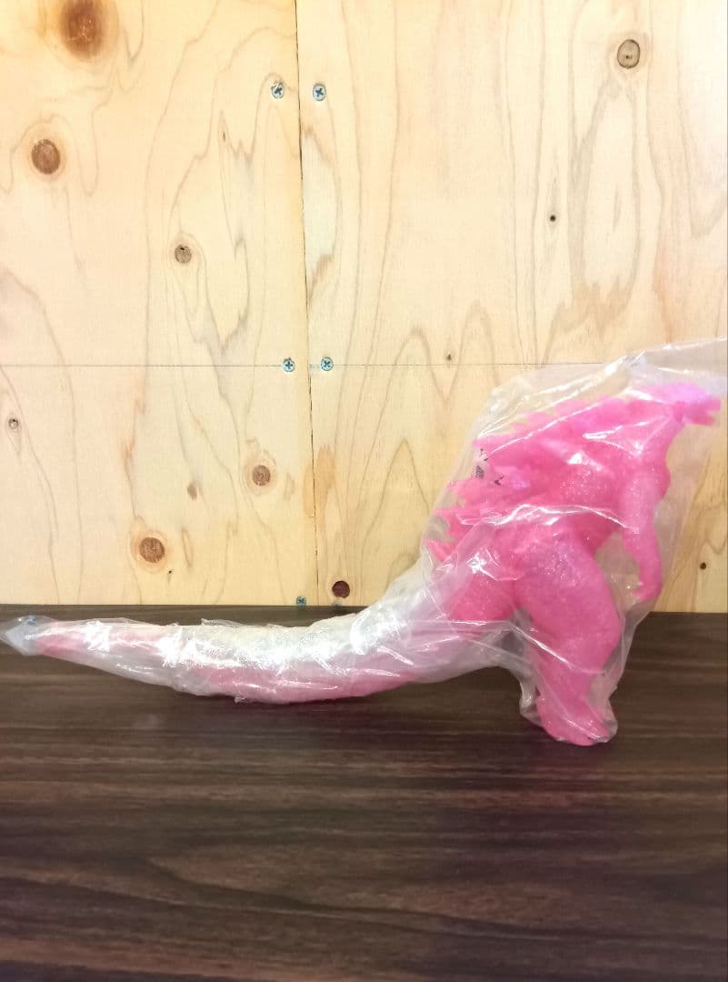 ゴジラ 限定ソフビ クリアラメブルー クリアラメピンク タグ付き
