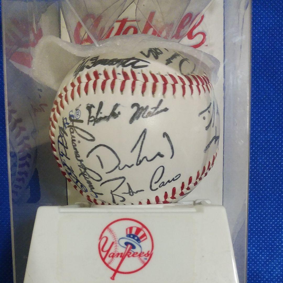 ニューヨーク　ヤンキース 　MLB　松井秀喜　サインボール　YANKEES