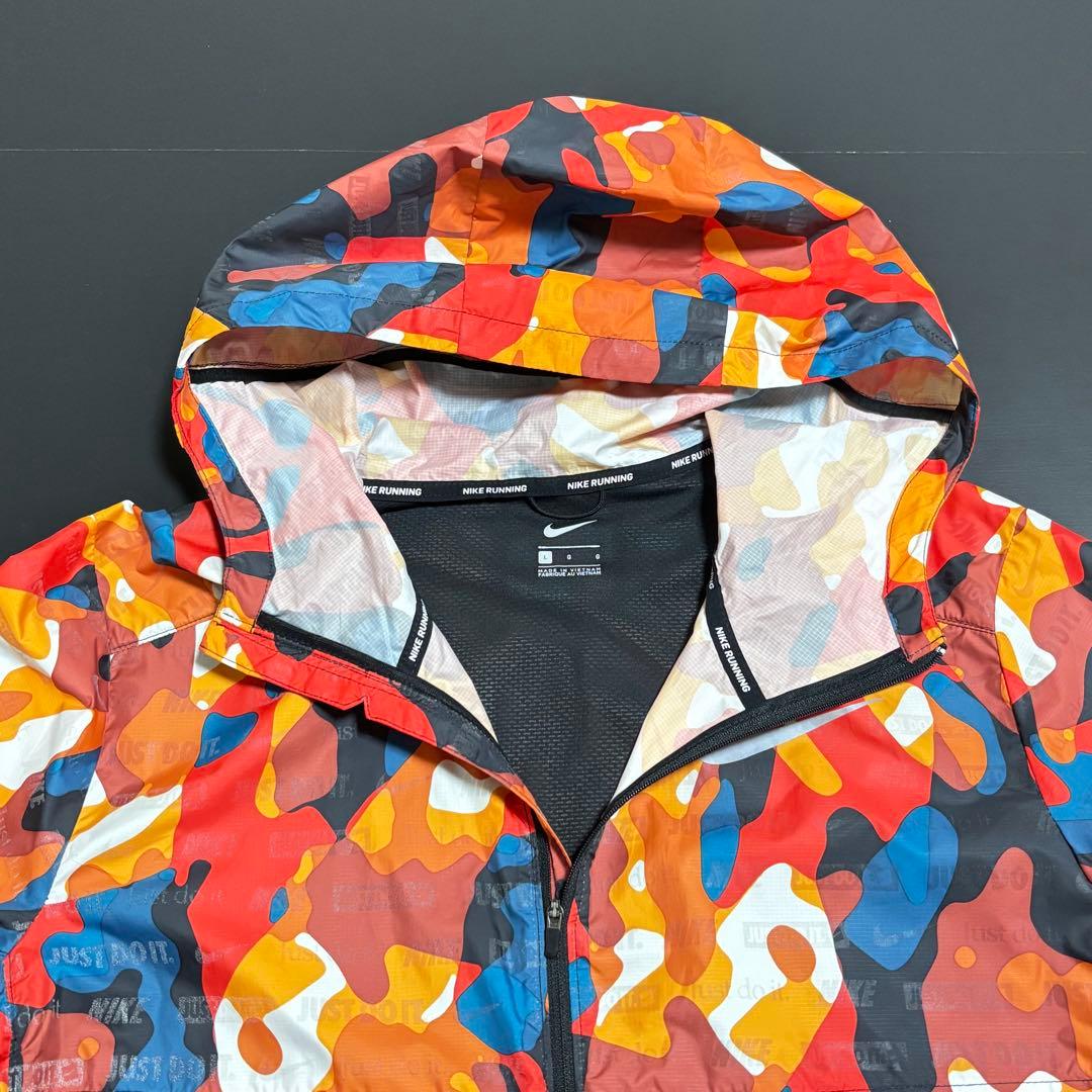 極美品 NIKE ナイキ シールド ゴースト FLカモ ジャケット メンズ L