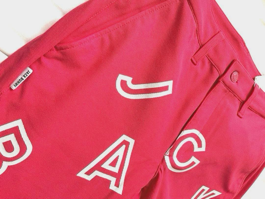 新品★ジャックバニー⛳️ソロテックスドライ　カノコ ストレッチパンツ　size4