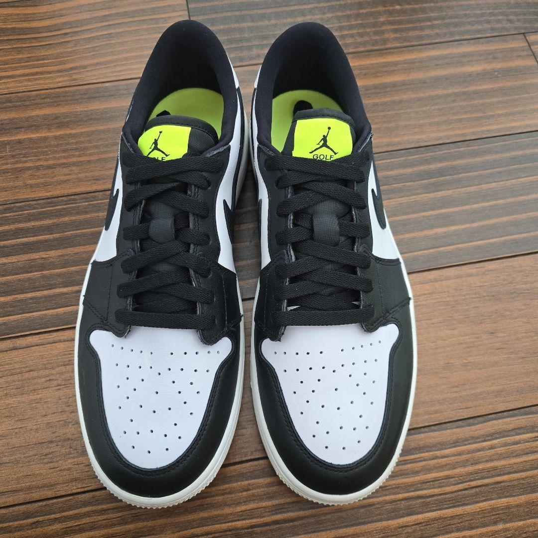 NIKE AIR JORDAN 1 LOW GOLF ブラック ボルト