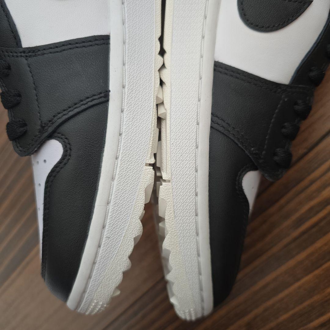 NIKE AIR JORDAN 1 LOW GOLF ブラック ボルト