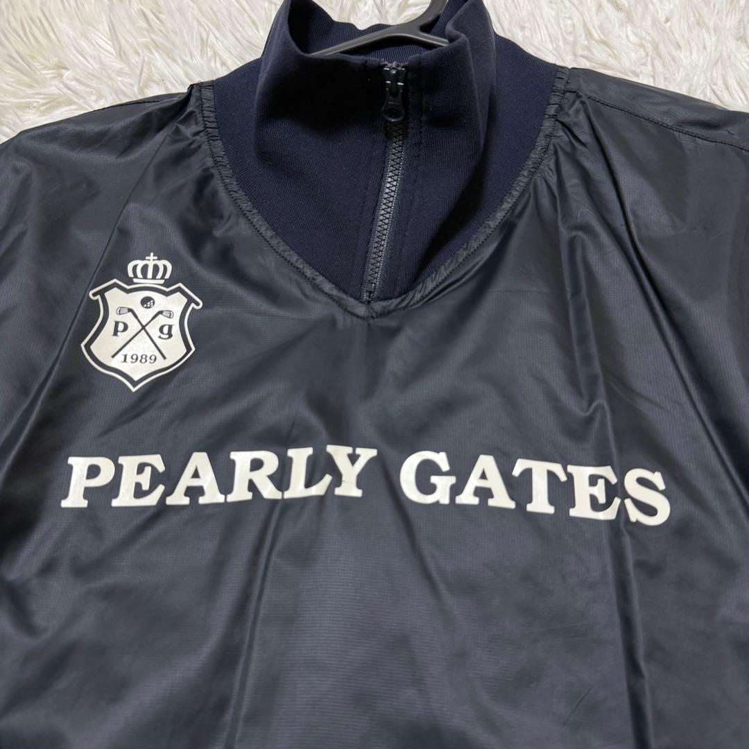 PEARLY GATES スニード　ハイネックジップ　ブランドロゴ　6Size