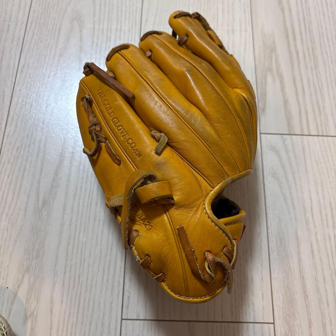 【美品】ローリングス 軟式グローブ DUAL PALM TECH 内野手用