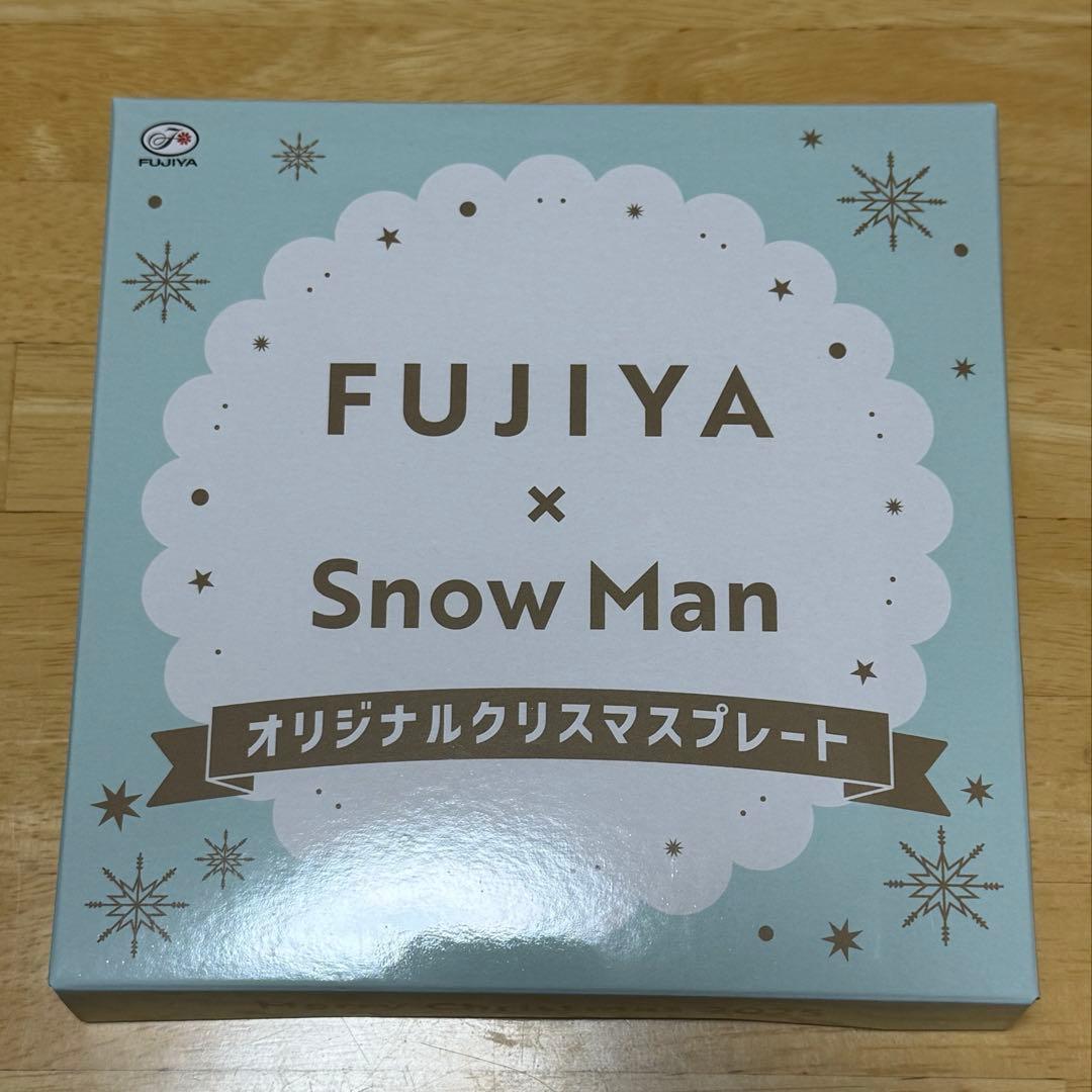 Man クリスマスプレート　不二家