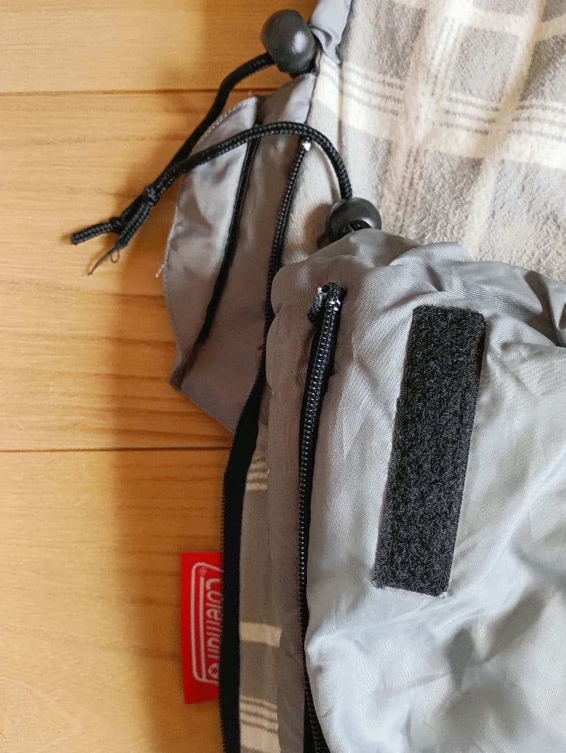 Coleman 寝袋 ハドソンダブル　 グレー　ダブル①