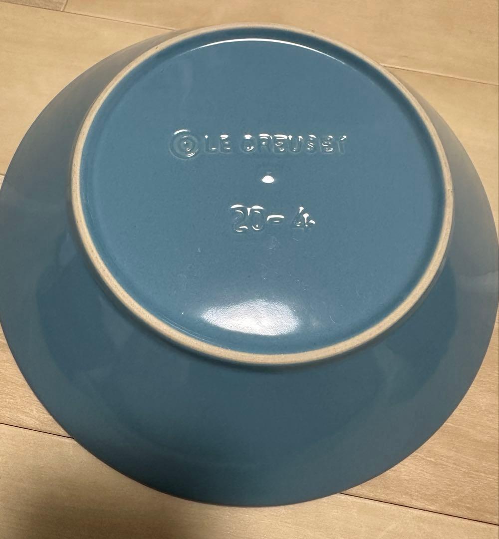 専用　ル・クルーゼ深皿 ネオ・シャロー・ディッシュ22 cm マリンブルー