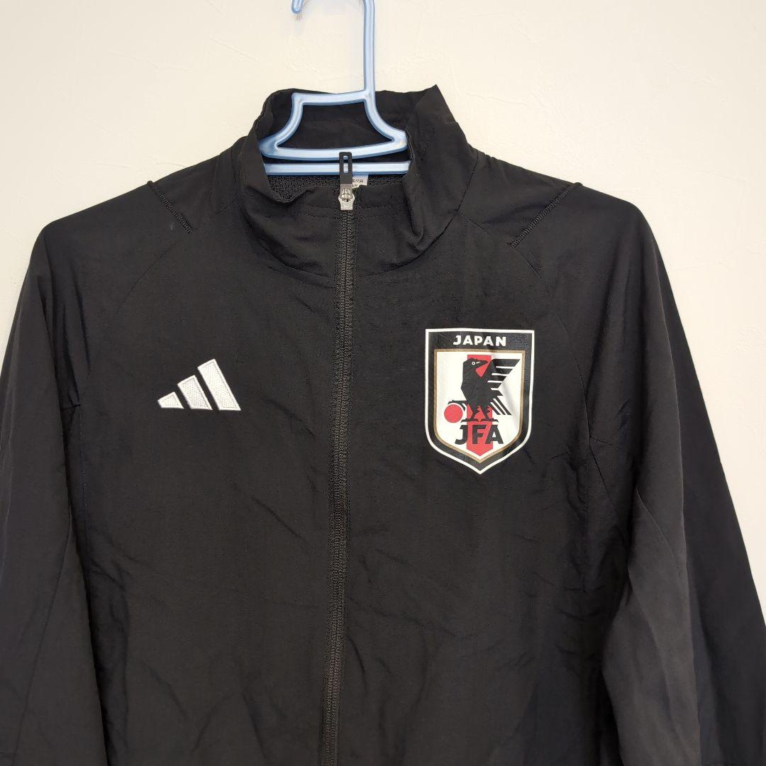 adidas 日本サッカー協会 ジャケット 黒　Ｌサイズ