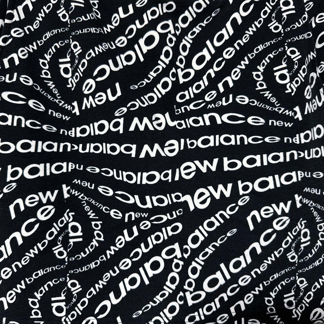 New Balance Golf ニューバランス 総柄ロゴ スカート ブラック