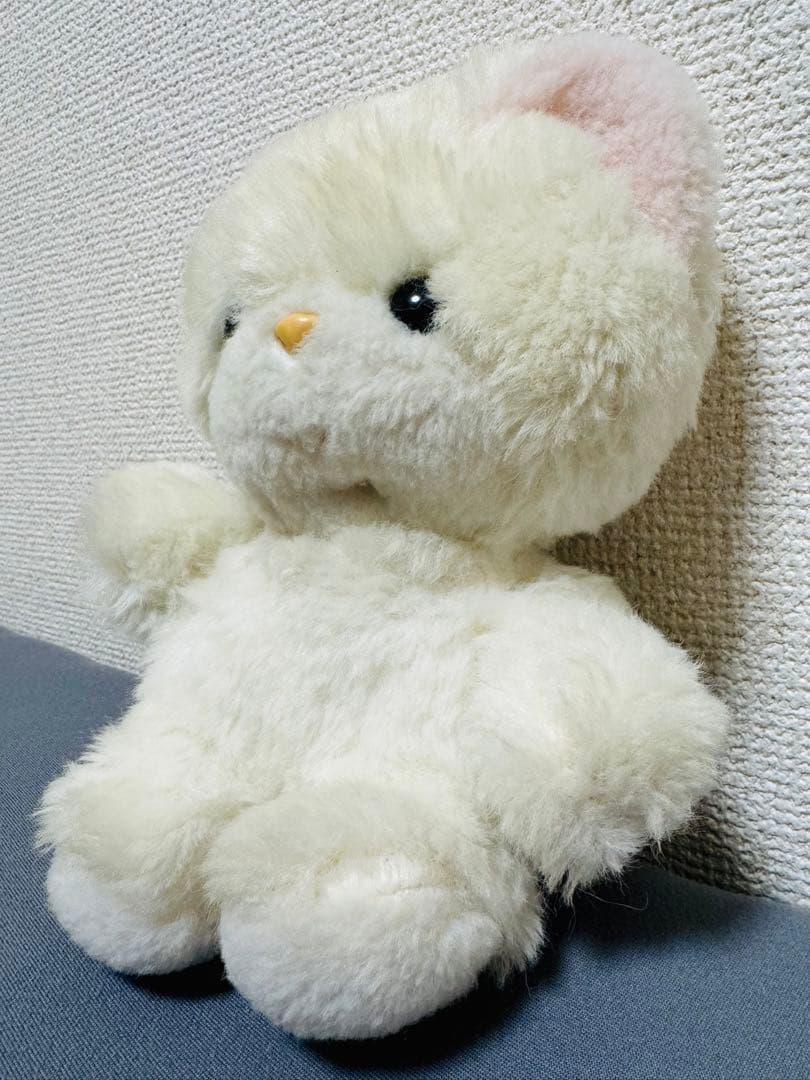 ☆希少・レトロ☆ ヴィンテージ吉徳 クリーミー猫 ぬいぐるみ