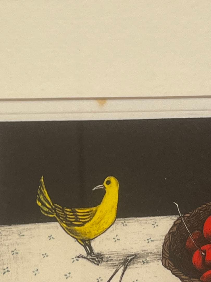 銅版画　静物画3点セット　ビュッフェ好きな方　エッチング/リトグラフ