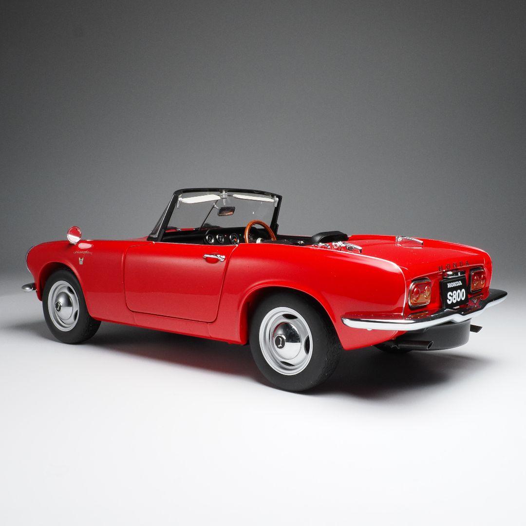オートアート 1/18 ホンダ S800 レッド