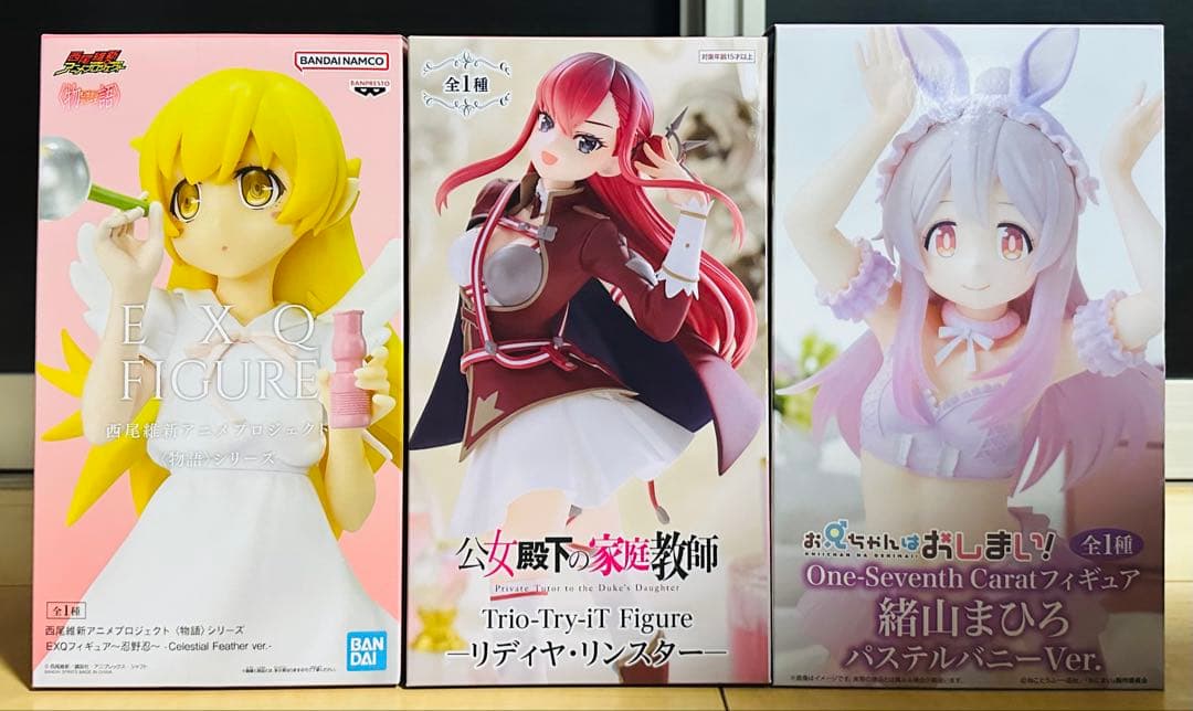 美少女プライズフィギュア 8点 まとめ売り 推しの子 ラム アーリャ 忍野忍 他